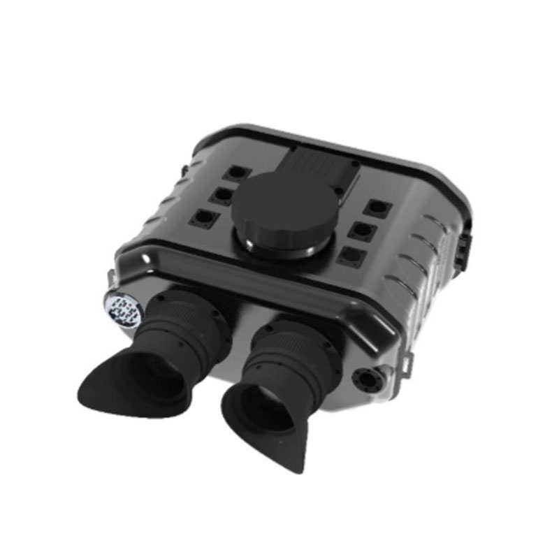 con una fotocamera portatile termica per la visione notturna per esterno 